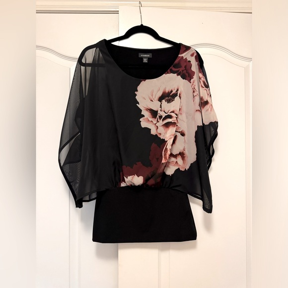 Beautiful Le Chateau blouse with floral print - Size XXS - Picture 1 of 4